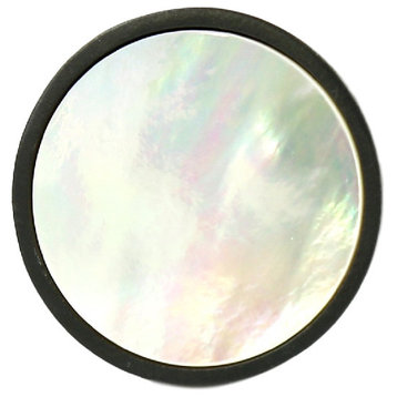 Mother of Pearl Knob, Black