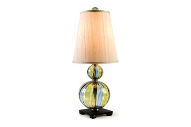 Striped Susan Table Lamp