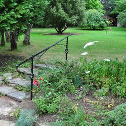 Garden Step Handrails - Home Fencing And Gates