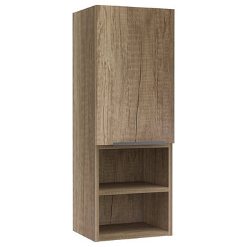 Tuhome Mila Medicine Cabinet in Brown  finish - Engineered Wood