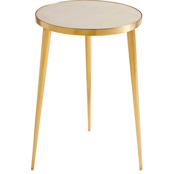 Dresden End or Side Table in Gold