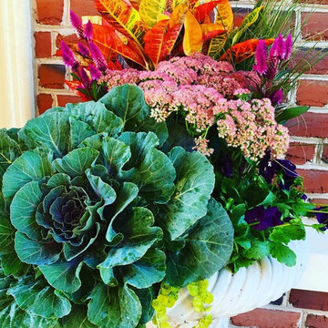 Fall Container Garden Design