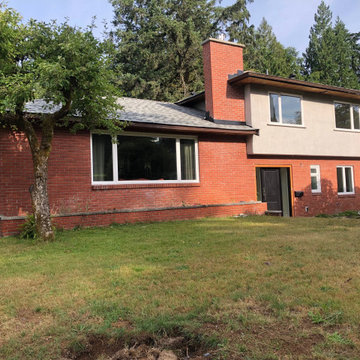 Exterior Brick Staining - Before Photo