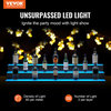 VEVOR LED Lighted Liquor Bottle Display Bar Shelf RF & App Control 60" 3-Step