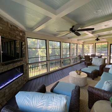 Fort Mill SC Outdoor Living Combination Space Design