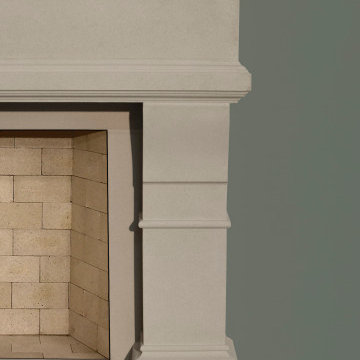 Transitional Fireplace Mantel Styles
