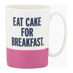 Kate Spade New York Things We Love "Eat Cake For Breakfast" Mug - Products