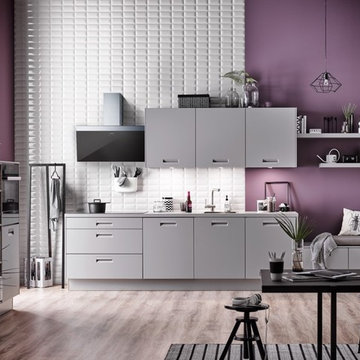 Integrale - HPL matt door with built in handle