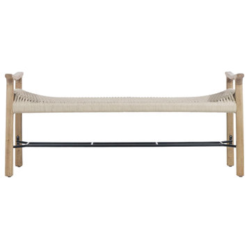 Oak Tonslo Entry Way Bench With Shoe Rack