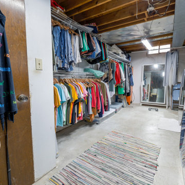 Frontier Lane Transitional Laundry Room Remodel