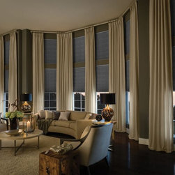 Shades with Side Panels - Curtains