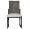 Panel Back Side Chair (RTA)-Set of 2 Farmhouse Grey