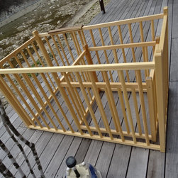 犬小屋　木製　オール無垢材使用でワンコも快適 - 犬小屋