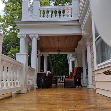Historic Porch Restoration in Monroe, NY