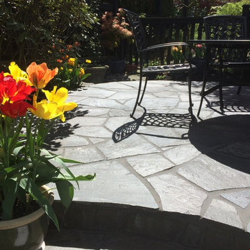 Patio, Flagstone - Surrey, BC (Jointing)