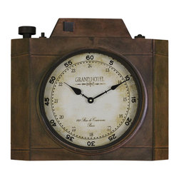 Valerian 40438 Analog Camera Wall Clock - Wall Clocks