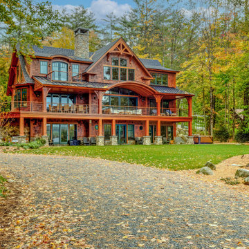 Rustic Lakeside Rebuild
