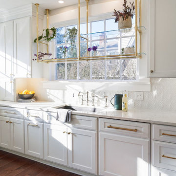Bright Kitchen and Bathroom Remodel