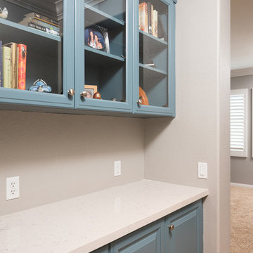 San Marcos Master Bathroom Remodel Linen Cabinets