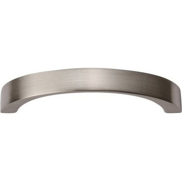 Tableau Curved Handle 2 1/2" CTC, Brushed Nickel