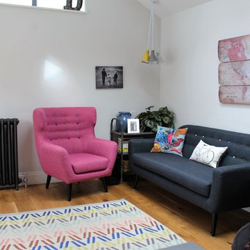 Kitchen, Dining, Living Space