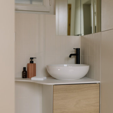Rénovation complète d'un petit appartement parisien