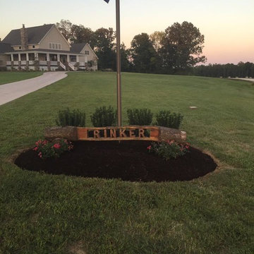 Flag Pole Landscape