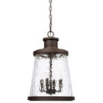 Capital Lighting - Capital Lighting 926542OZ Tory - Four Light Outdoor Hanging Lantern - Canopy Included: TRUE  Shade InTory Four Light Outd Oiled Bronze Clear O *UL: Suitable for wet locations Energy Star Qualified: n/a ADA Certified: n/a  *Number of Lights: Lamp: 4-*Wattage:60w E12 Candelabra Base bulb(s) *Bulb Included:No *Bulb Type:E12 Candelabra Base *Finish Type:Oiled Bronze