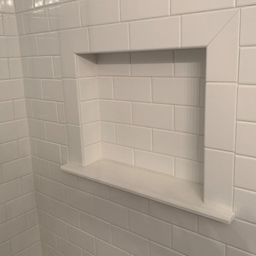 Ensuite, Tub to Shower conversion nitch
