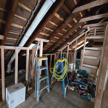 Attic Roof Deck Spray Foam Insulation