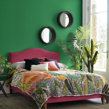 A Vibrant Exotic Bedroom