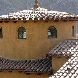 Tower over master bath - Windows
