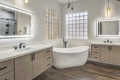 Example of a bathroom design in Other