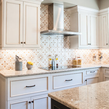 Hopkinton kitchen, Transitional kitchen with two islands