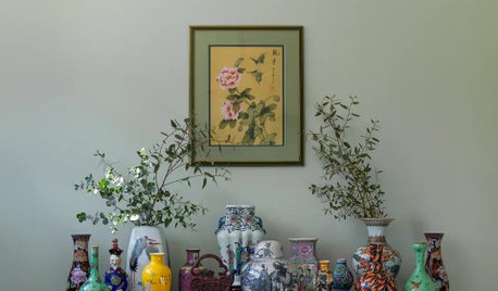 Houzz тур: Квартира с коллекцией китайских ваз и гравюр