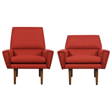 Set of Kurt Ostervig Danish Lounge Chairs