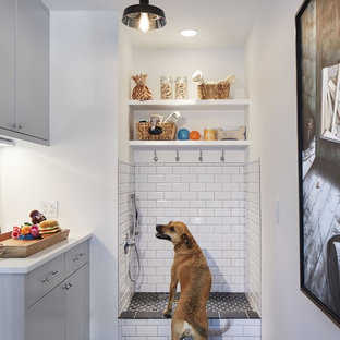 Modern utility room in DC Metro.