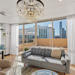 Curtains and Blinds for city office - Curtains