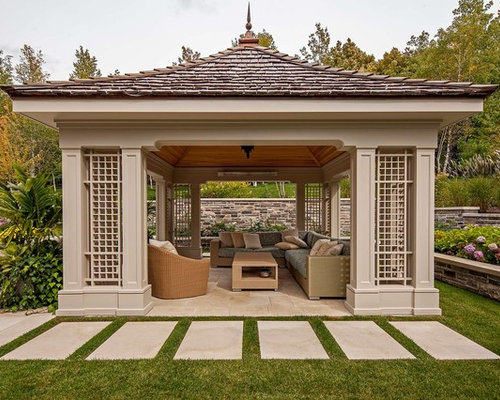 Best Square Gazebo Design Ideas & Remodel Pictures | Houzz