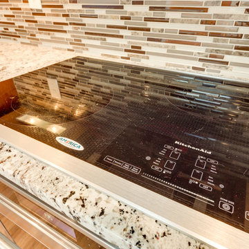 Warm transitional Kitchen Remodel Burke, VA