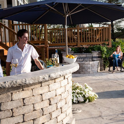 Barkman Stone Oasis Curved Bar - Landscaping Stones And Pavers