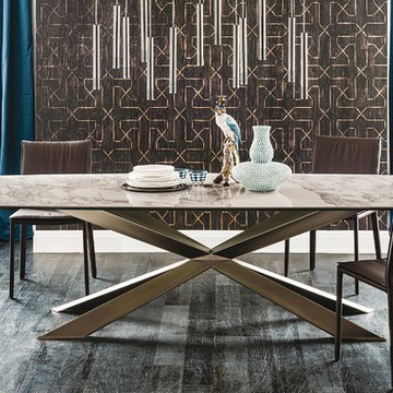 The Spyder Keramik Dining Table by Cattelan Italia