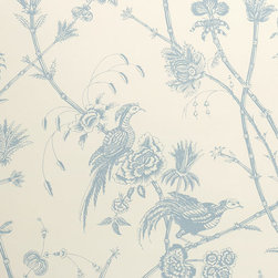 Le Jardin: Light Blue - Wallpaper