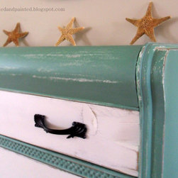 Two Toned Waterfall Dresser - Products
