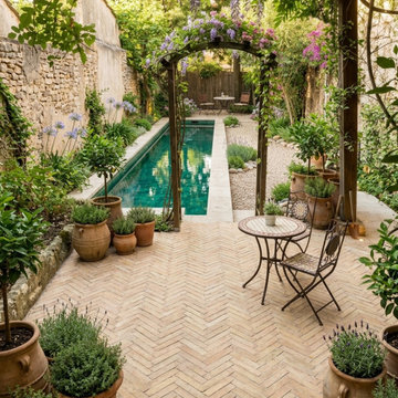 Projet piscine en zellige