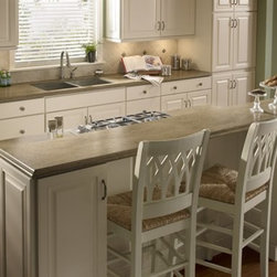 Corian&reg; Sonora overall kitchen. - Kitchen Countertops