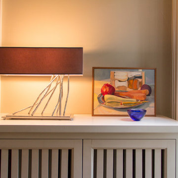 Belmont Avenue Living and Family rooms
