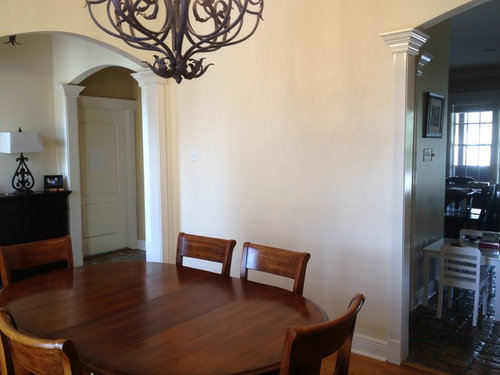 Dining Room Which Is Just Off The Front Entry Has Limited Natural Light So We Went With A Nice Creamy Neutral On Walls Ceiling And Trim Dining Room Which Is Just Off The Front Entry Has Limited Natural Light So We Went With A Nice Creamy Neutral On Walls Ceiling And Trim