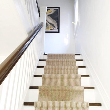 Godfrey Hirst custom staircase runner
