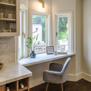 Burlingame Gate Warm Transitional Kitchen • Atelier Noël